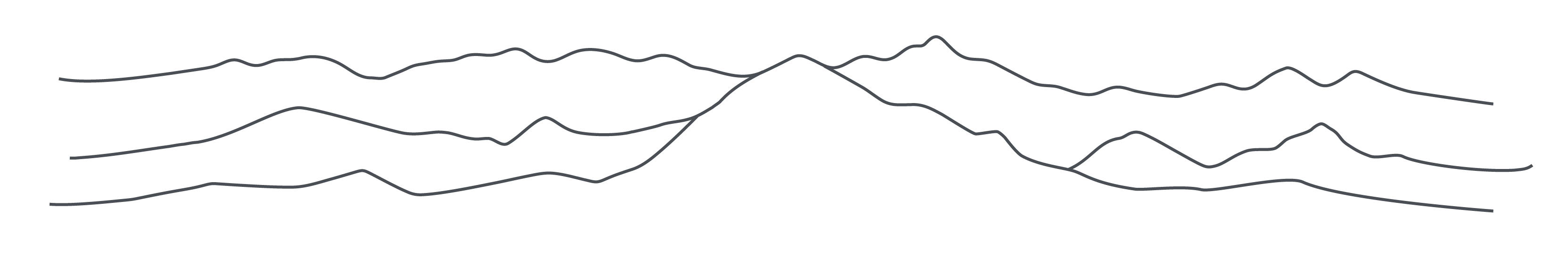 Canyon Lines website footer, charcoal