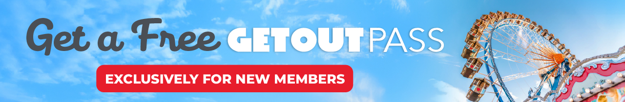 Online banking hero banner, Get a Free Get Out Pass