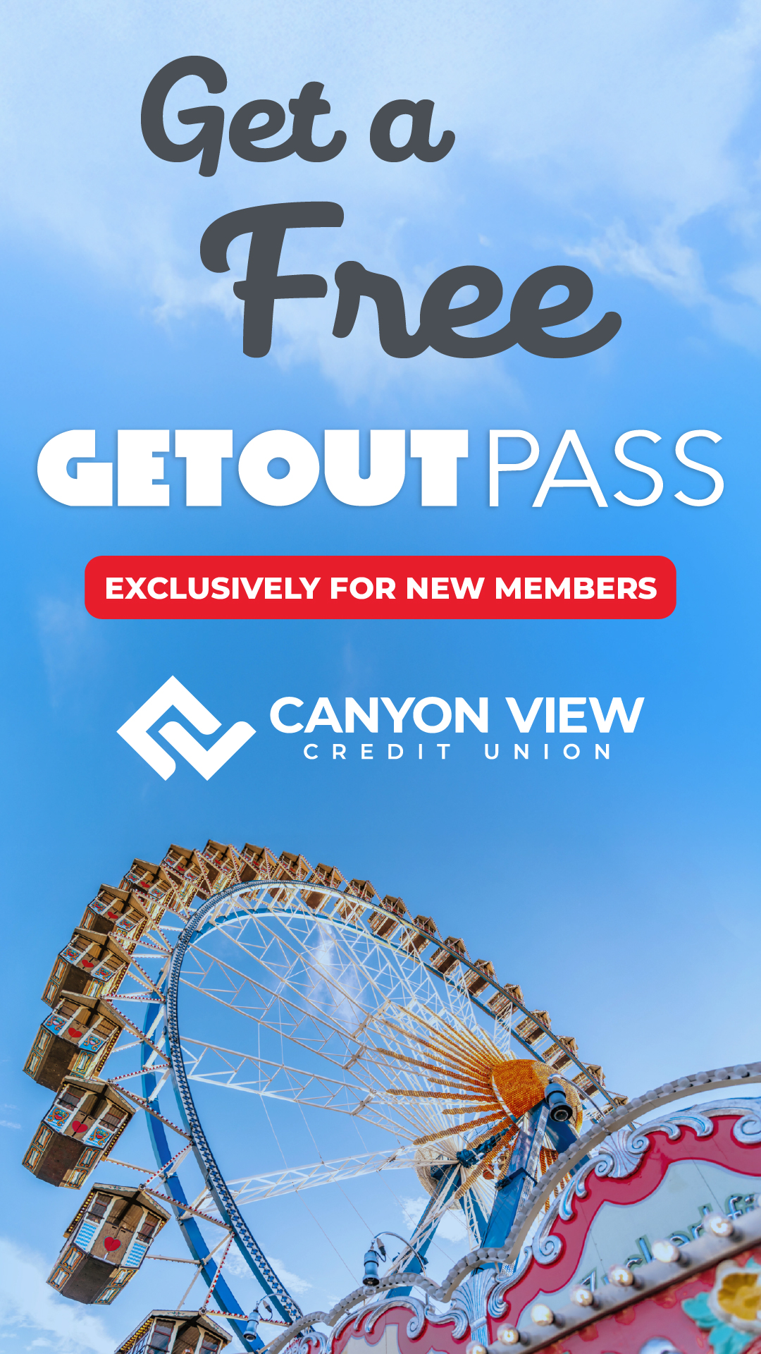 Instagram story, Get a Free Get Out Pass, ask us how